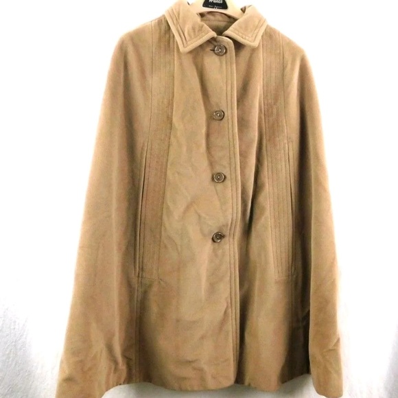 juli de roma Jackets & Blazers - Vintage Poncho Cape Juli De Roma Kajjmir Faux